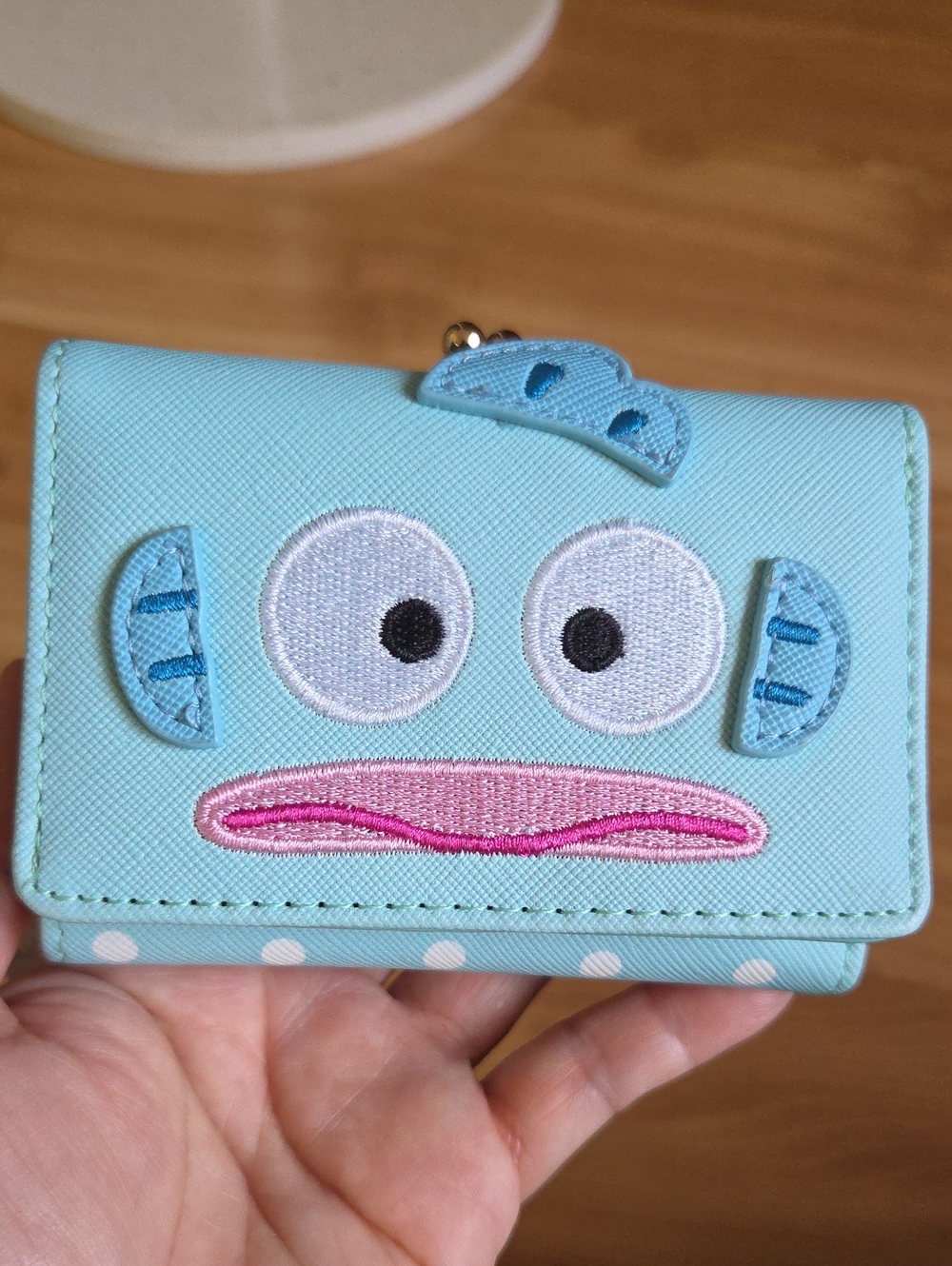 Sanrio Character Hangyodon Wallet With Coin Pocket